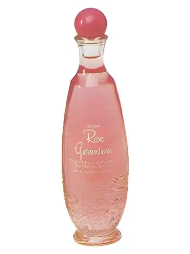 Refrescantes Rose Geranium by Avon bottle