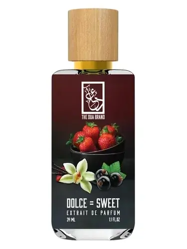 Dolce = Sweet by The Dua Brand bottle