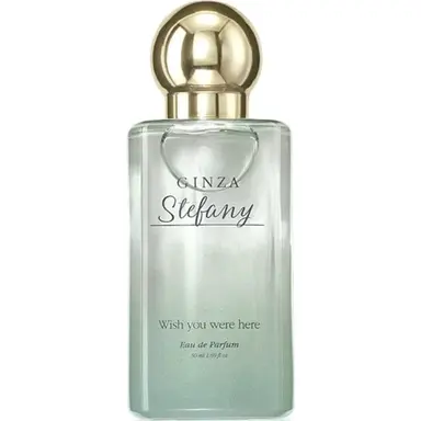 Ginza Stefany Wish You Were Here by Avon bottle