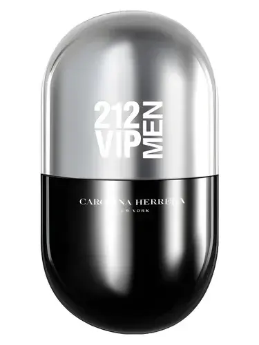 212 VIP MEN Pills by Carolina Herrera bottle