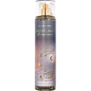 Snowflakes & Cashmere by Bath & Body Works bottle