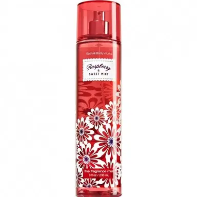 Raspberry & Sweet Mint by Bath & Body Works bottle