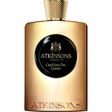 Oud Save The Queen by Atkinsons bottle