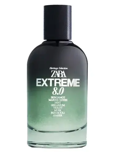 Extreme 8.0 by Zara bottle