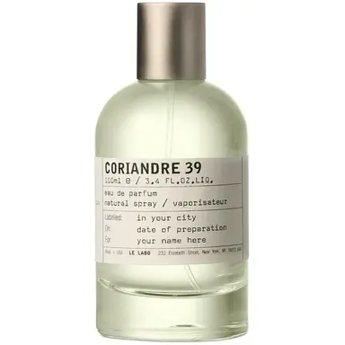 Coriandre 39 by Le Labo bottle