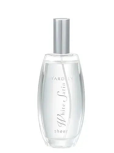 Sheer White Satin by Yardley bottle