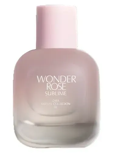 Wonder Rose Sublime by Zara bottle