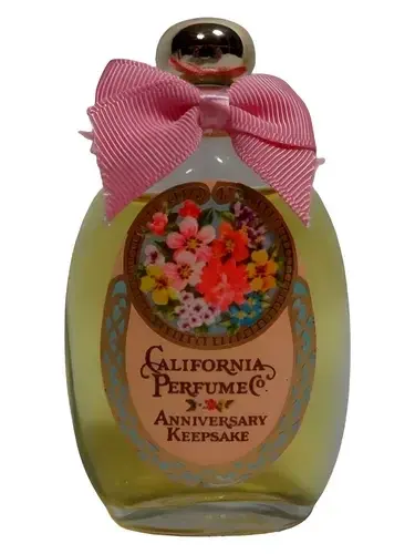 California Anniversary Keepsake by Avon bottle