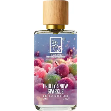 Fruity Snow Sparkle by The Dua Brand bottle
