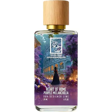 Heart of Rome Purple Melancholia by The Dua Brand bottle
