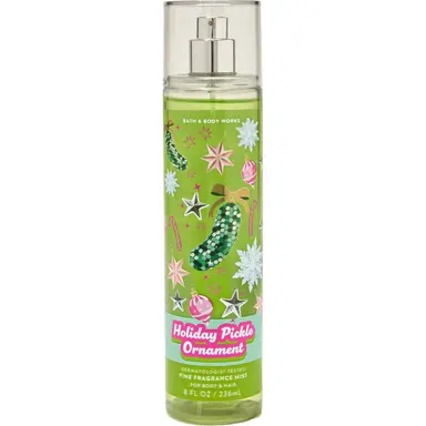 Holiday Pickle Ornament by Bath & Body Works bottle
