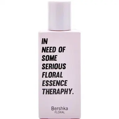 In Need of Some Serious Floral Essence Therapy. by Bershka bottle