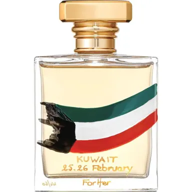 Kuwait 25.26 February for Her by M. Micallef bottle