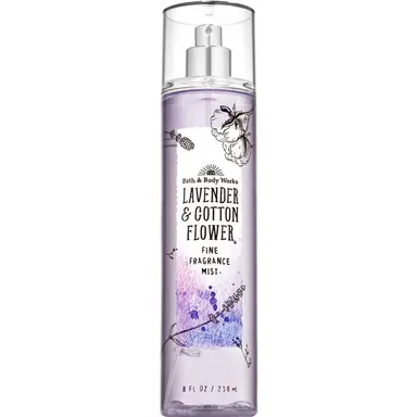 Lavender & Cotton Flower by Bath & Body Works bottle