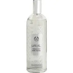 Life is... by The Body Shop bottle