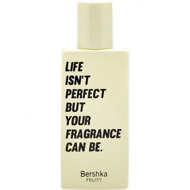 Life Isn't Perfect But Your Fragrance Can Be. by Bershka bottle