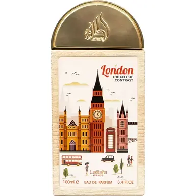 London the City of Contrast by Lattafa bottle