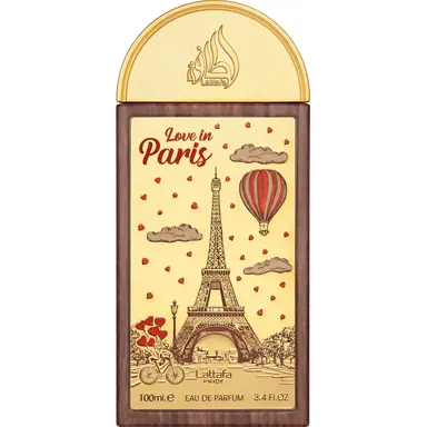 Love in Paris by Lattafa bottle