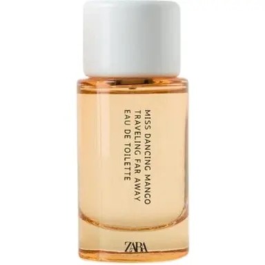 Miss Dancing Mango Traveling Far Away by Zara bottle