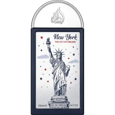 New York the City of Dreams by Lattafa bottle