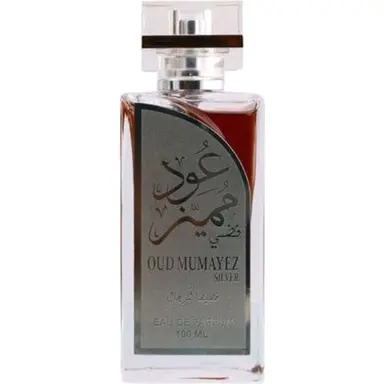 Oud Mumayez Silver by Lattafa bottle