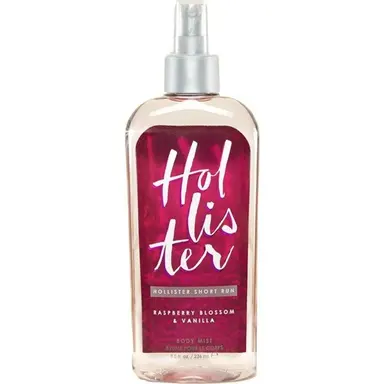 Raspberry Blossom & Vanilla by Hollister bottle