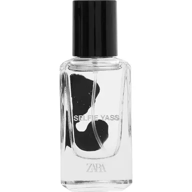 Selfie Yass by Zara bottle