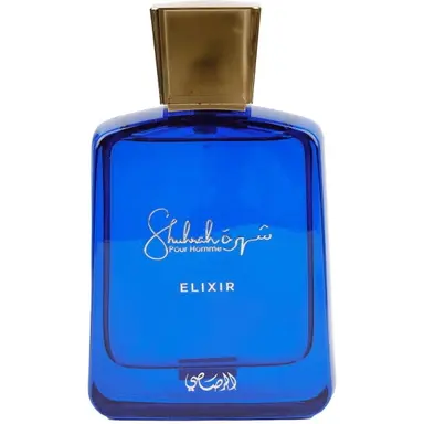 Shuhrah Elixir by Rasasi bottle