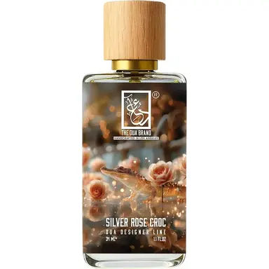 Silver Rose Croc by The Dua Brand bottle