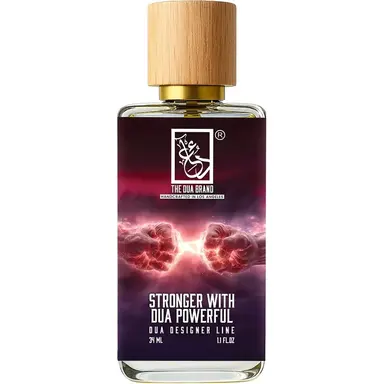 Stronger with Dua Powerful by The Dua Brand bottle