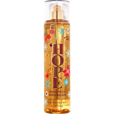 Winter Peach Marshmallow by Bath & Body Works bottle