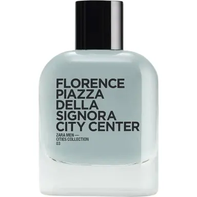 Zara Men — Cities Collection: 03 Florence Piazza Della Signora City Center by Zara bottle