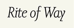 Rite of Way logo
