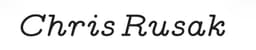 Chris Rusak logo