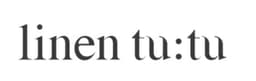 Linen tu-tu logo