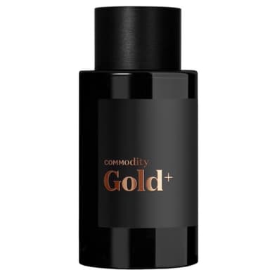 Gold + by Commodity bottle