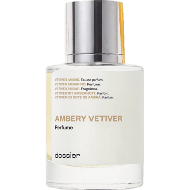 Ambery Vetiver by Dossier bottle