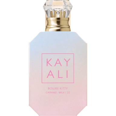 Boujee Kitty Caramel Milk 22 by Kayali bottle