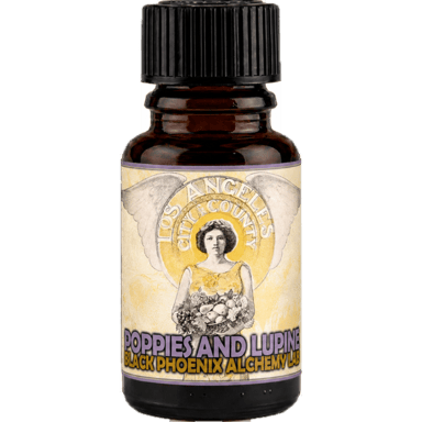 Poppies and Lupine by Black Phoenix Alchemy Lab bottle