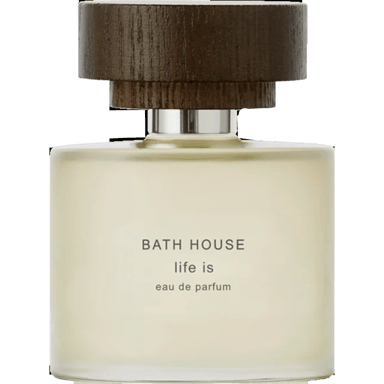 Life Is by The Bath House bottle