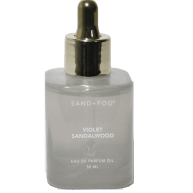 Violet Sandalwood by Sand + Fog bottle