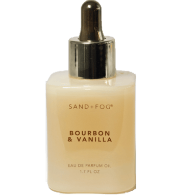 Bourbon & Vanilla by Sand + Fog bottle