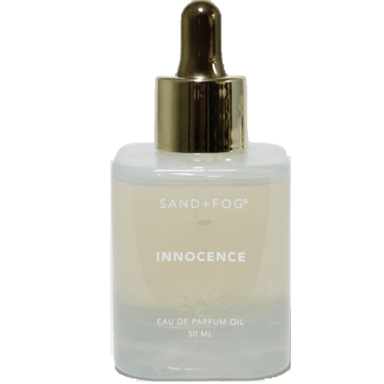 Innocence by Sand + Fog bottle