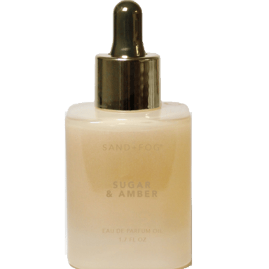 Sugar & Amber by Sand + Fog bottle