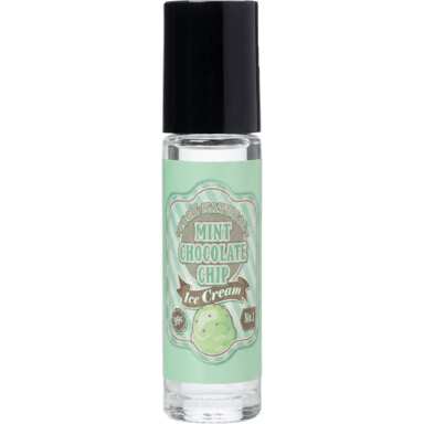 Mint Chocolate Chip Ice Cream by Sucreabeille bottle