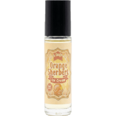 Orange Sherbert Ice Cream by Sucreabeille bottle