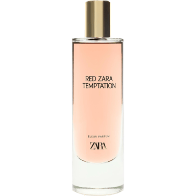 Red Temptation Elixir Parfum by Zara bottle