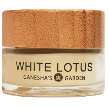 White Lotus by Ganesha’s Garden bottle