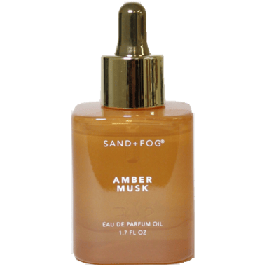 Amber Musk by Sand + Fog bottle