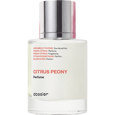 Citrus Peony by Dossier bottle